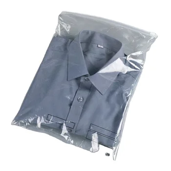 Good Quality Clear Customized Design PE Packing Bag Leak-Proof Clear Slider Bags Clothes Bag