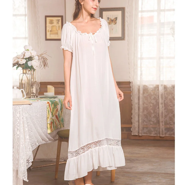 long cotton nightdress