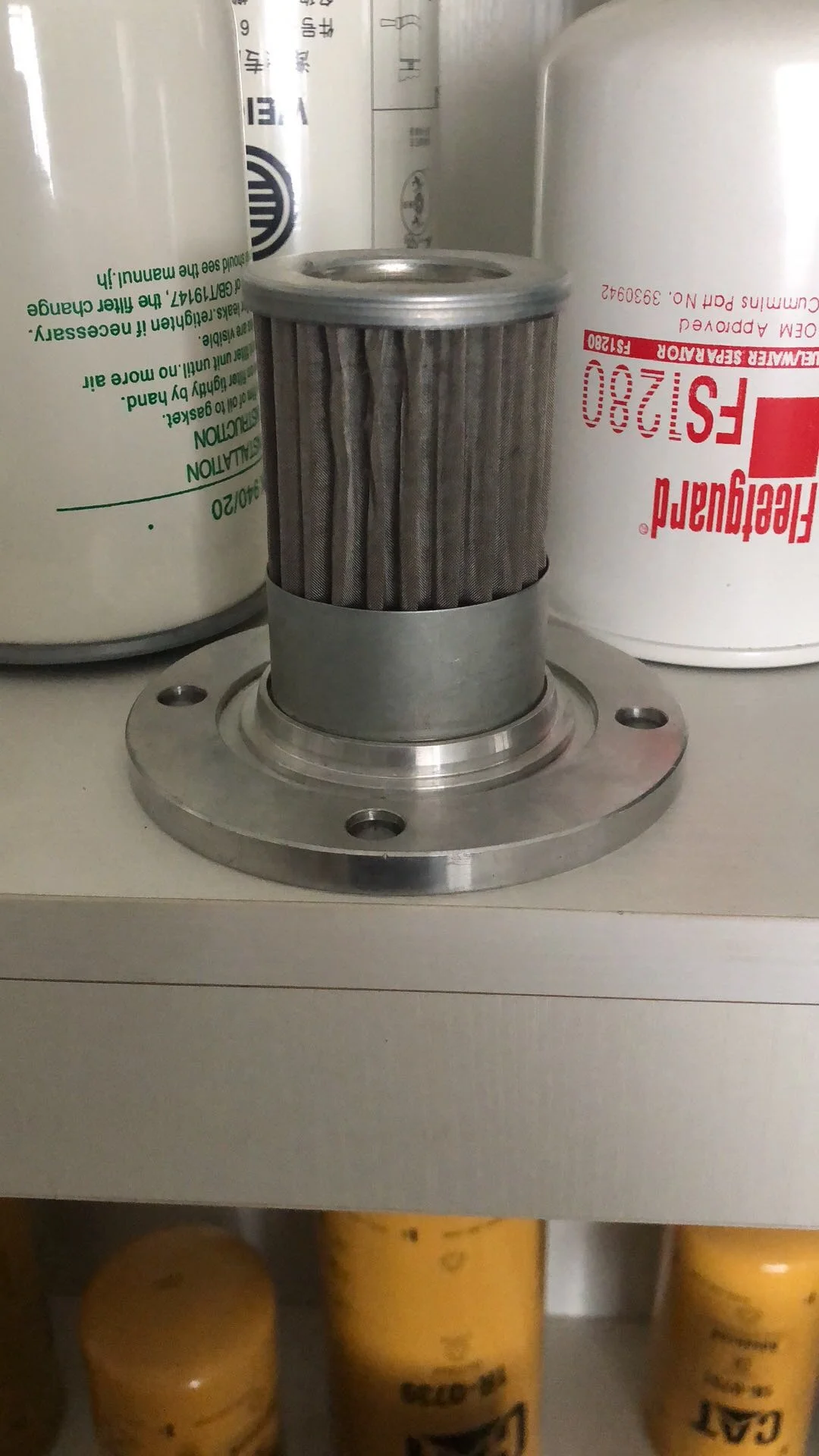 Clé de filtre à huile à sangle métallique 65-110 mm KRAFTWERK Garantie 2  An(s)