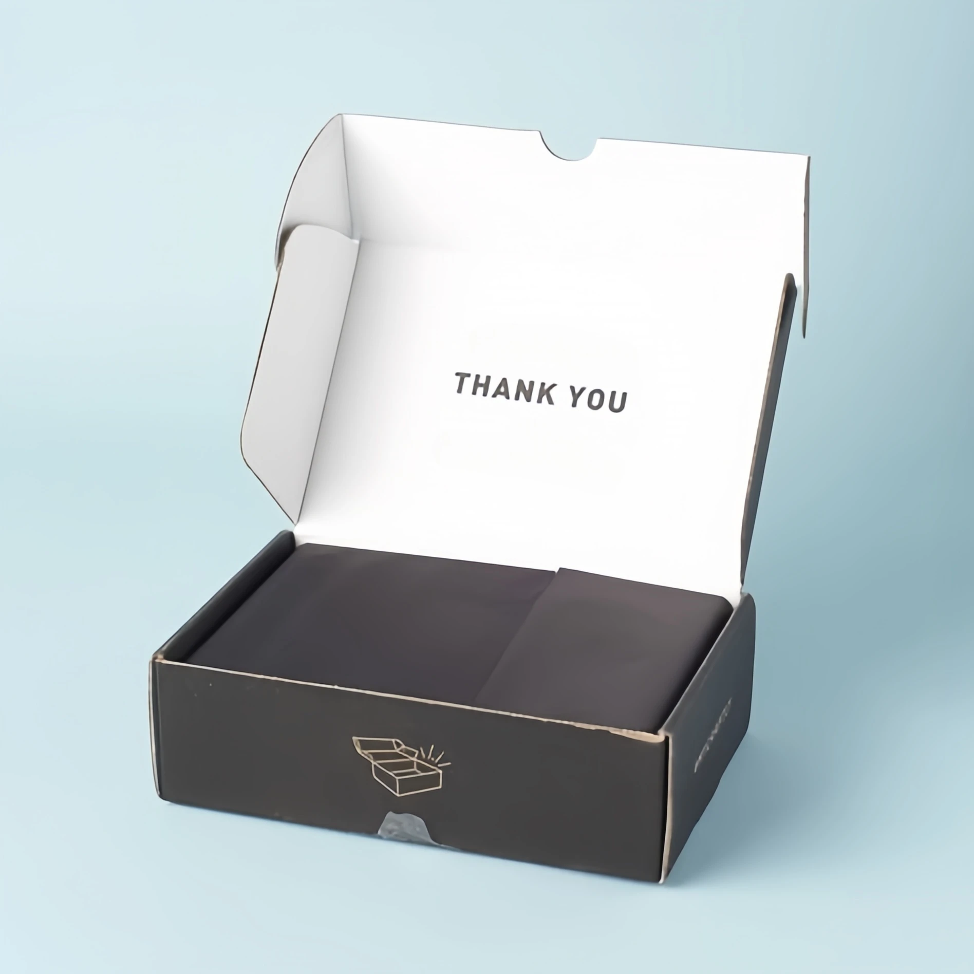 Custom Corrugated Packaging Carton Mailer Shipping Box OEM Custom Empty Child-Lock Paper Box