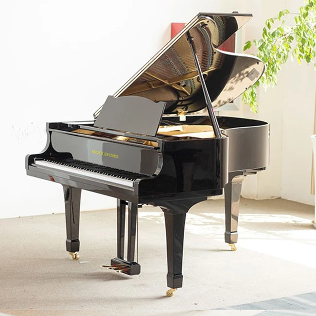 Middleford Grand Piano GP-186E Black for Sale - Professional