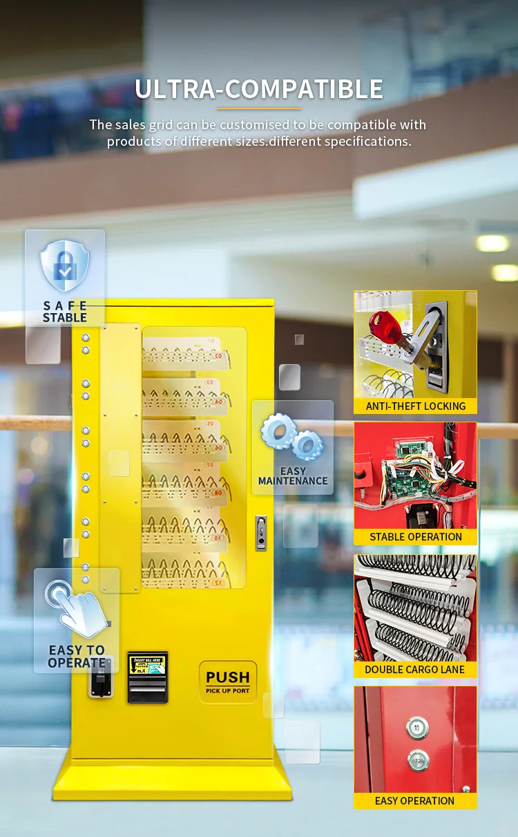Multifunctional Allweather Vending Machine Factory Direct Low Price