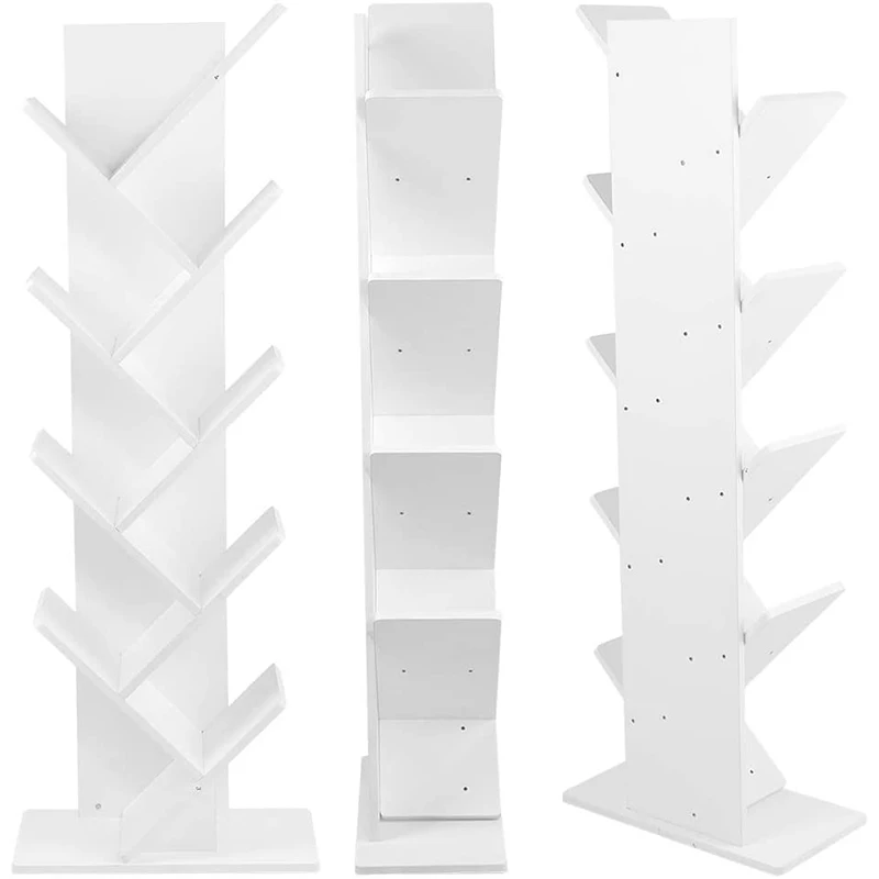 Оптовая продажа полка для книг стойка магазинов деревянная витрина деревьев напольная