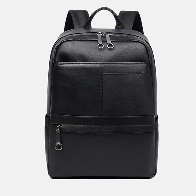 New Arrival Men's Genuine Leather Backpack - Stylish Premium Real Cowhide Laptop Bag, Lightweight Shoulder Bag