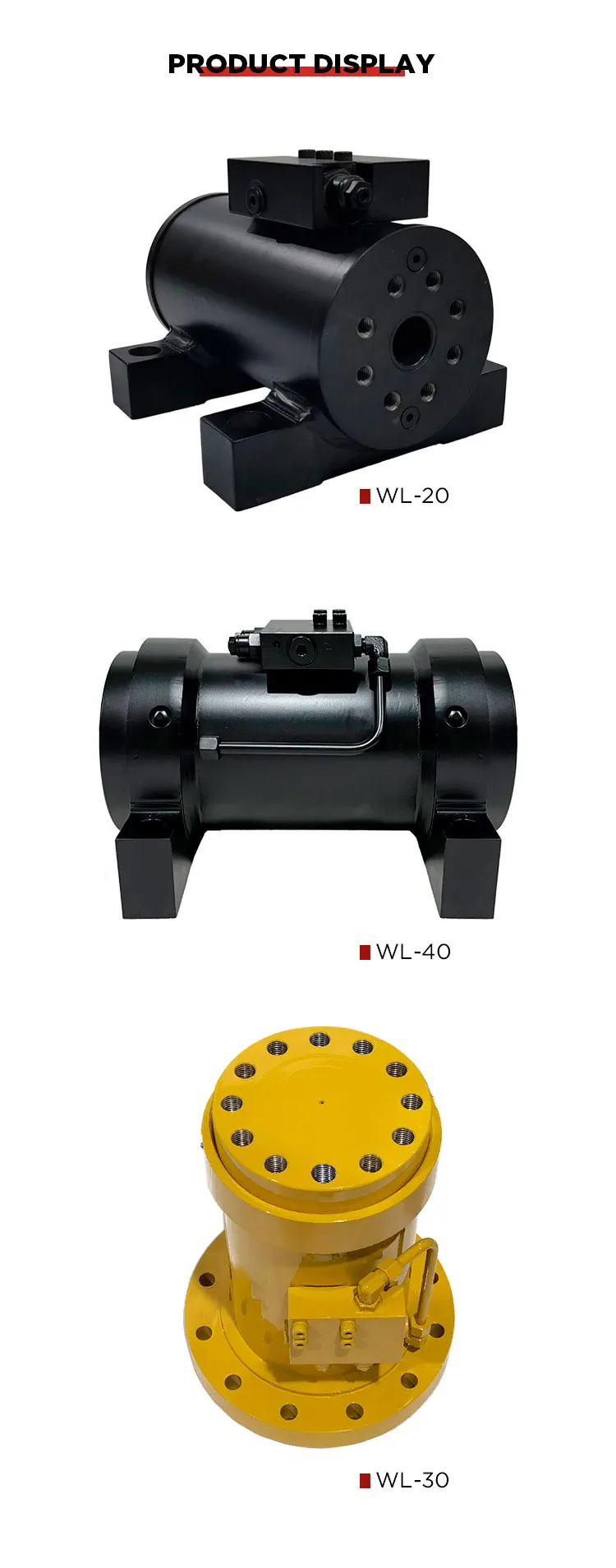 Weitai Weitai Hydraulic Helical Rotary Actuator L105.5erf360s1oh