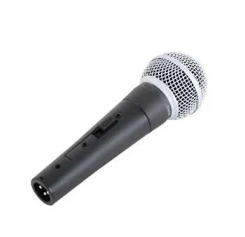 SM58-LC Cardioid Dynamic Vocal Microphone with Pneumatic Shock Mount,  A25D Mic Clip, Storage Bag, 3-pin XLR Connector