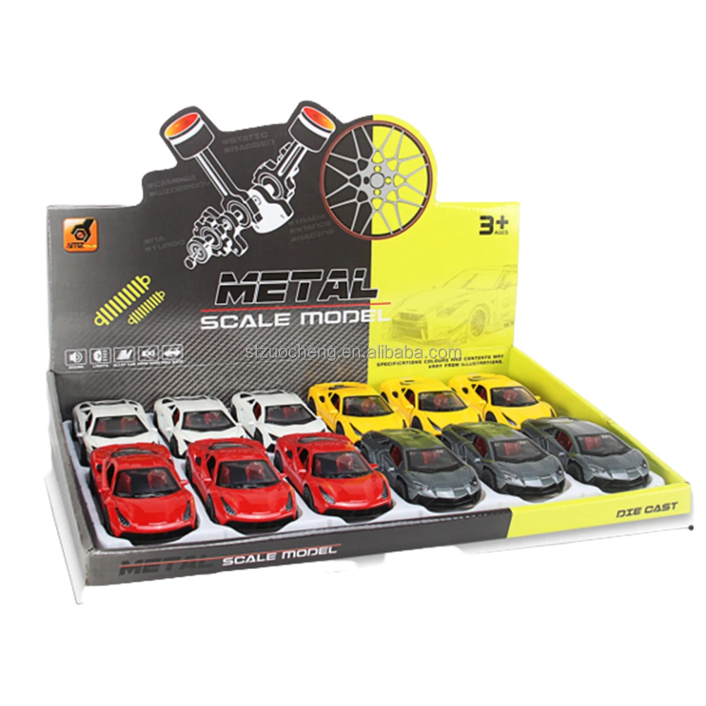 Diecast Metal Car Model 1:36 Mini Lamborghini Ferrari - Affordable