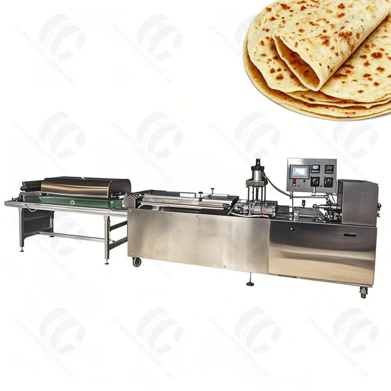 Fully Automatic Piadina Machine Corn Chapati Maker Tortilla Chapati Pita Paratha Making Machine