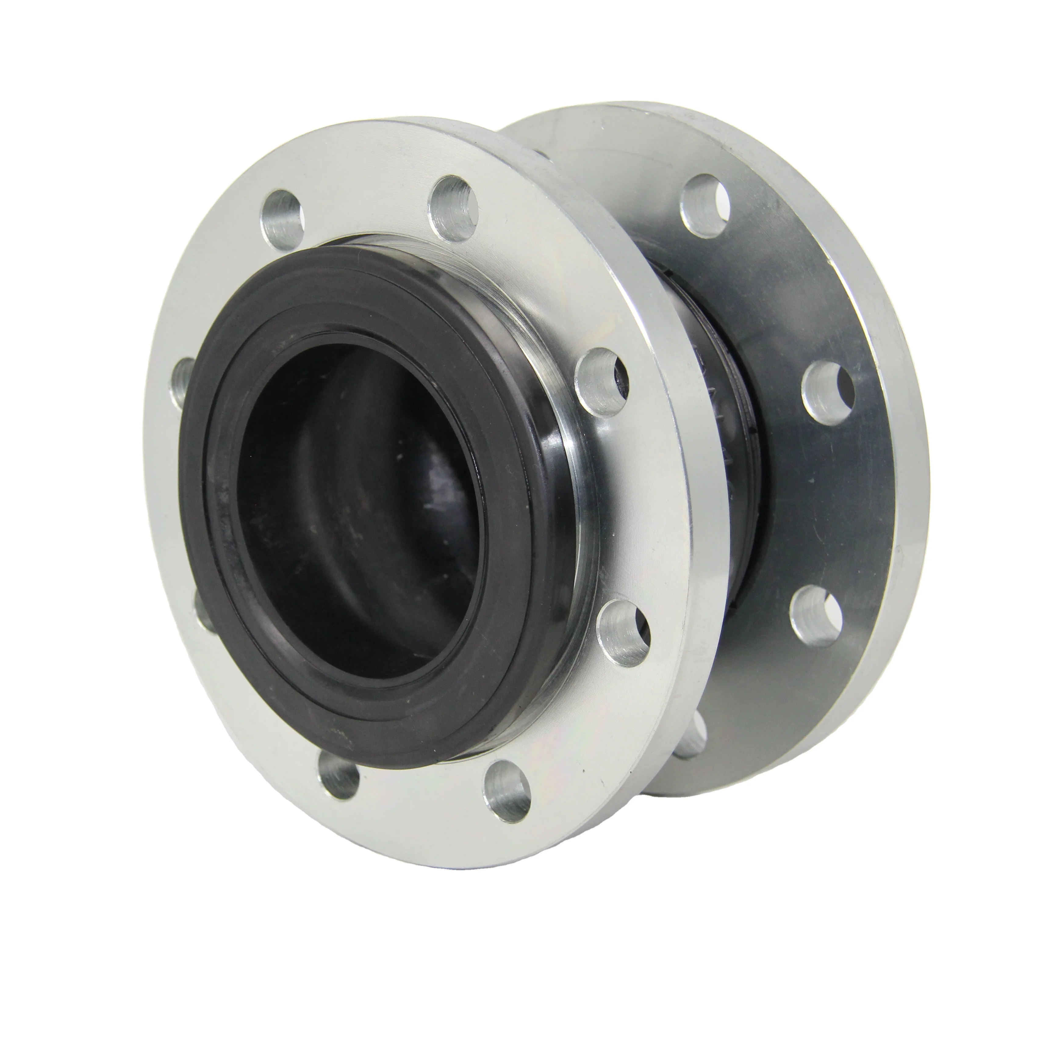 PN16 SS304 Flanged EPDM Single Sphere Flexible Expans Rubber Joint