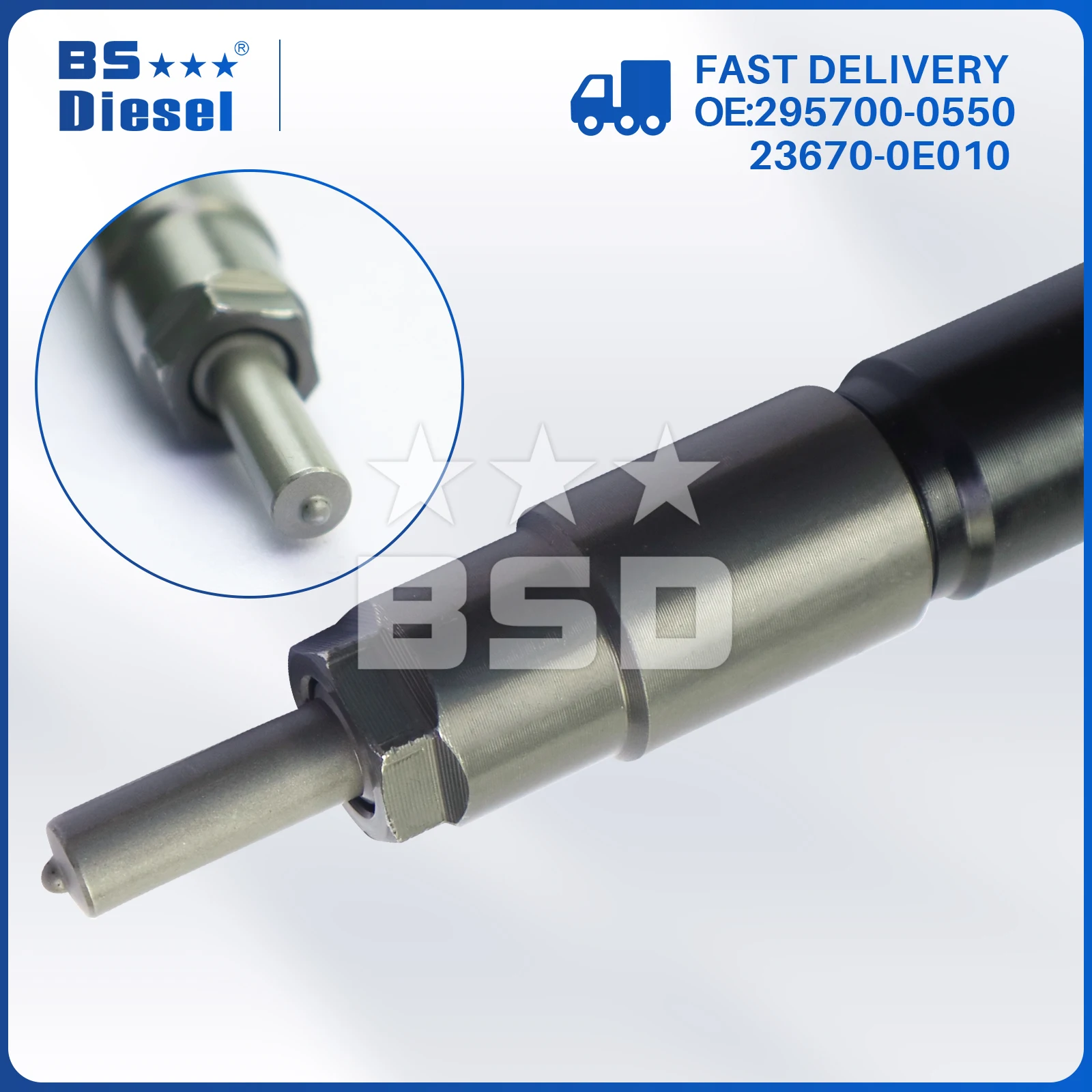 Toyota Hilux 2.8L 1GD Diesel Fuel Injectors - Reliable