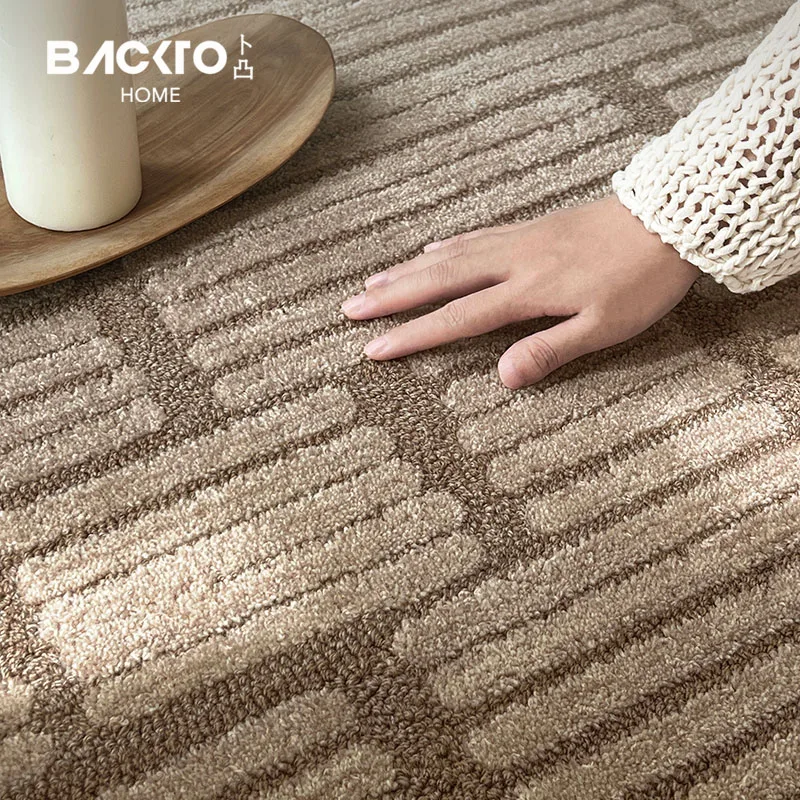 Luxury Thick Handmade New Zealand Wool Rugs and Carpets High-quality Camel Carpet Livingroom Area Rug Bedroom Carpet Decoration