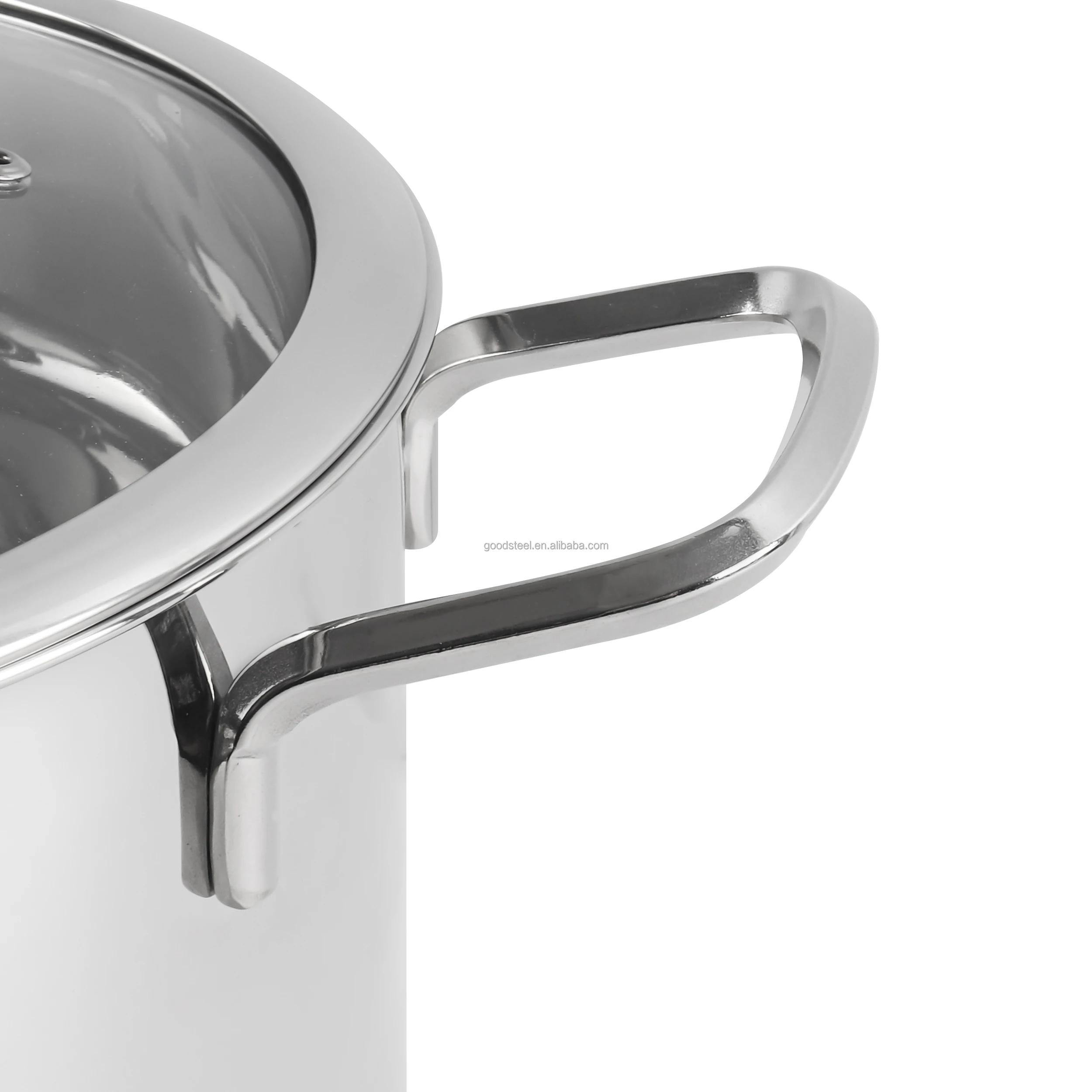 Stainless Steel Cookware Commercial Cooking Pot Set Soup Cookware Sets 10 Pcs Stainless Steel Cooking Pot Set Cookware Soup Pot