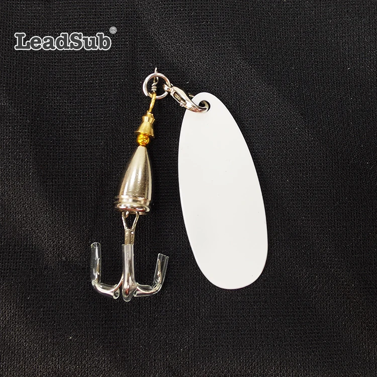 Father's Gift New Craft Custom Sublimation Printable Blank Stainless Steel Sublimation  Fishing Lure