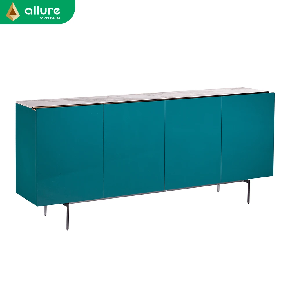 Allure High Quality New Model Smart Crockery Unit Wooden Sideboard  Buffet Cabinet Dining Room Wooden