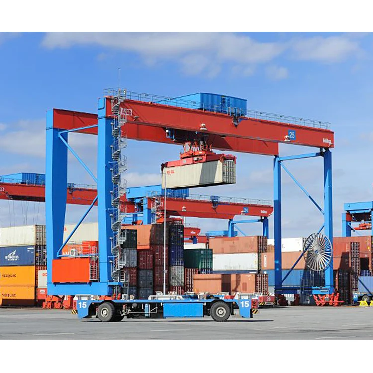 Port Double Girder Shipping Container Crane 110 Ton for Container Terminal Cranes