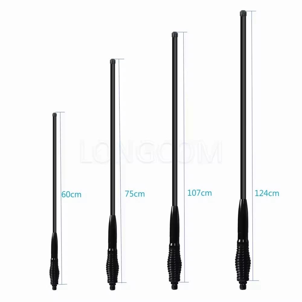 4*4オフロード装飾アンテナ60cm75cm 107cm 124cm 0 MHz8mm装飾用
