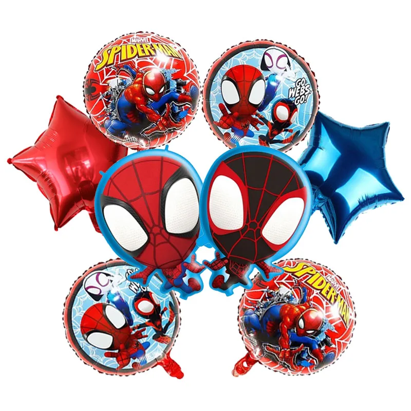 Globos De Papel De Aluminio De Superhéroes Para Niños,Decoración De Fiesta  Con Temática De Spider Man,Personaje De Dibujos Animados,2022 - Buy  Spiderman De Personaje De Dibujos Animados Globo,Elsa Globo,Decoración De  Cumpleaños Globos