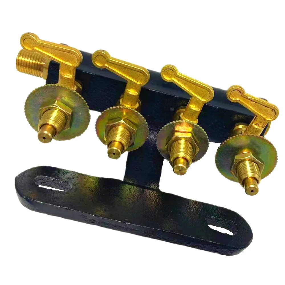 Air Gas Inlet Control Valve Casting Gas Cooker Stove Parts Brass Needle ...