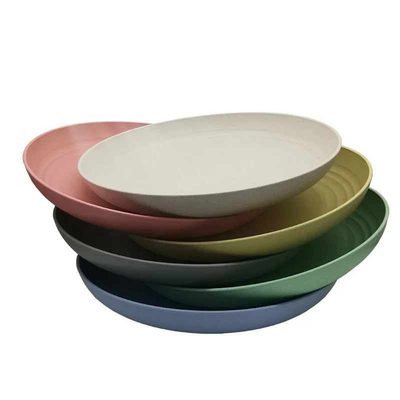 Modern Eco-Friendly Biodegradable Plastic Plates for Home Wedding