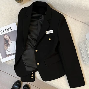 Short Suit Women's Spring And Autumn New Design Sense College Style Casual Coat