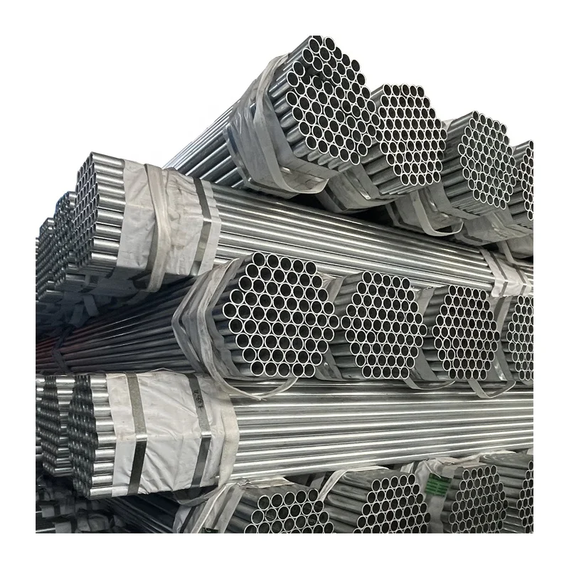 Carbon Steel Welded Round Tubular Inch ASTM A53 Gi Iron Pipe Sch40 Hot  Dip Galvanized Steel Tube Pipes Price List