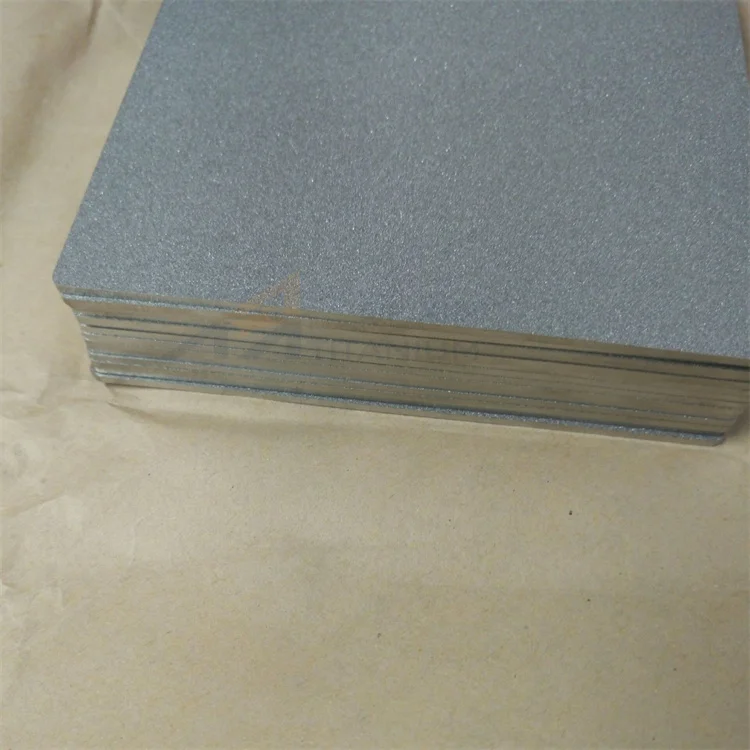 Titanium Foam Titanium Powder Sintered Sheet for PEM Fuel Cell