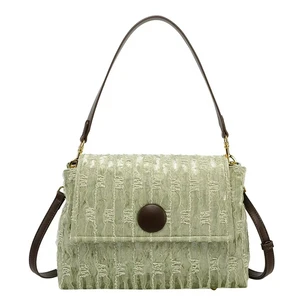 2026 Autumn Minimalist Style Ladies Tote Handbag Customized Logo Zipper Closure for Summer Winter Spring Factory Wholesale