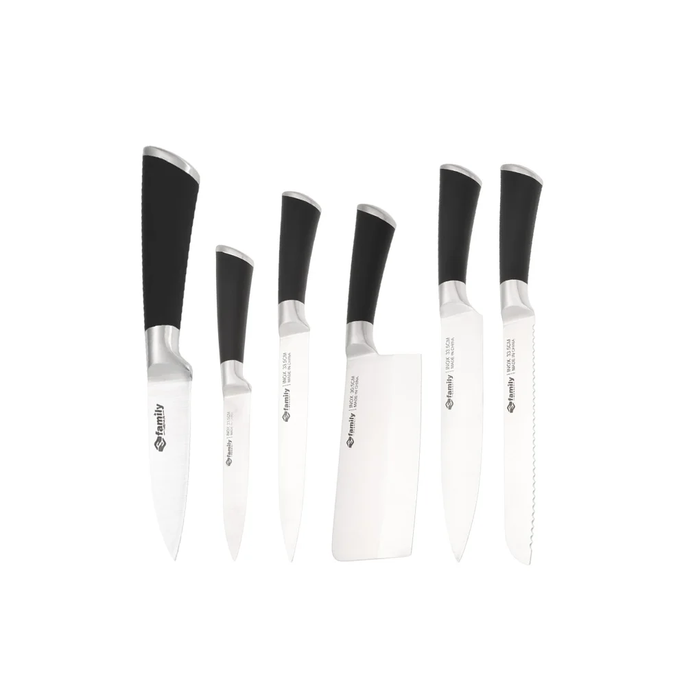 Factory Wholesale Stocked Kitchenware Stainless Steel Kitchen Knife Knives Sets Chef Knives for Right Hand