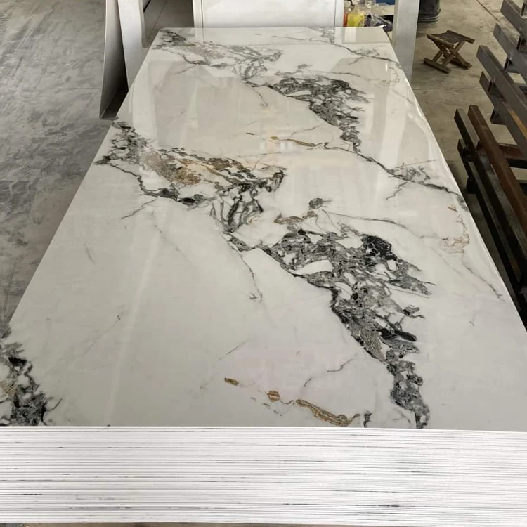 Interior Uv Board Pvc Marble Sheet Wall Panels Marble Board - Buy Uv ...