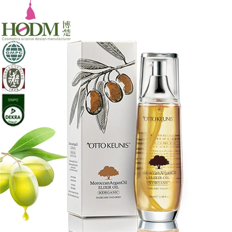 OEM ODM Private Label Marula Oil Hair Care Oil Cosmetic Products Argan Oil Hair Treatment