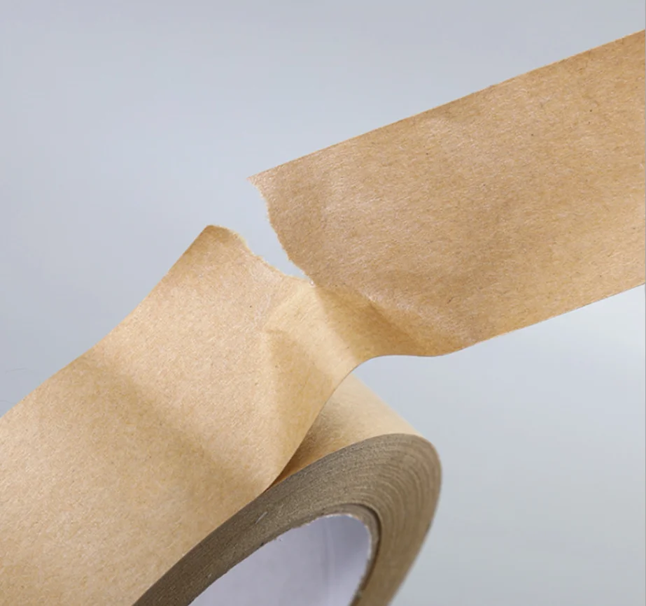 Biodegradable Kraft Paper Tape Eco Friendly Packing Tape Writable Non