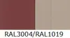 RAL3004/1019