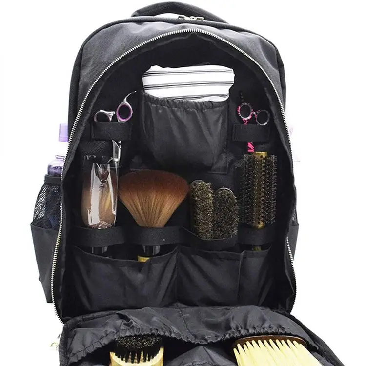 Free Sample Multipurpose Barber Tool Backpack  Bag Makeup Backpack Suit for Your Hairdressing Kit