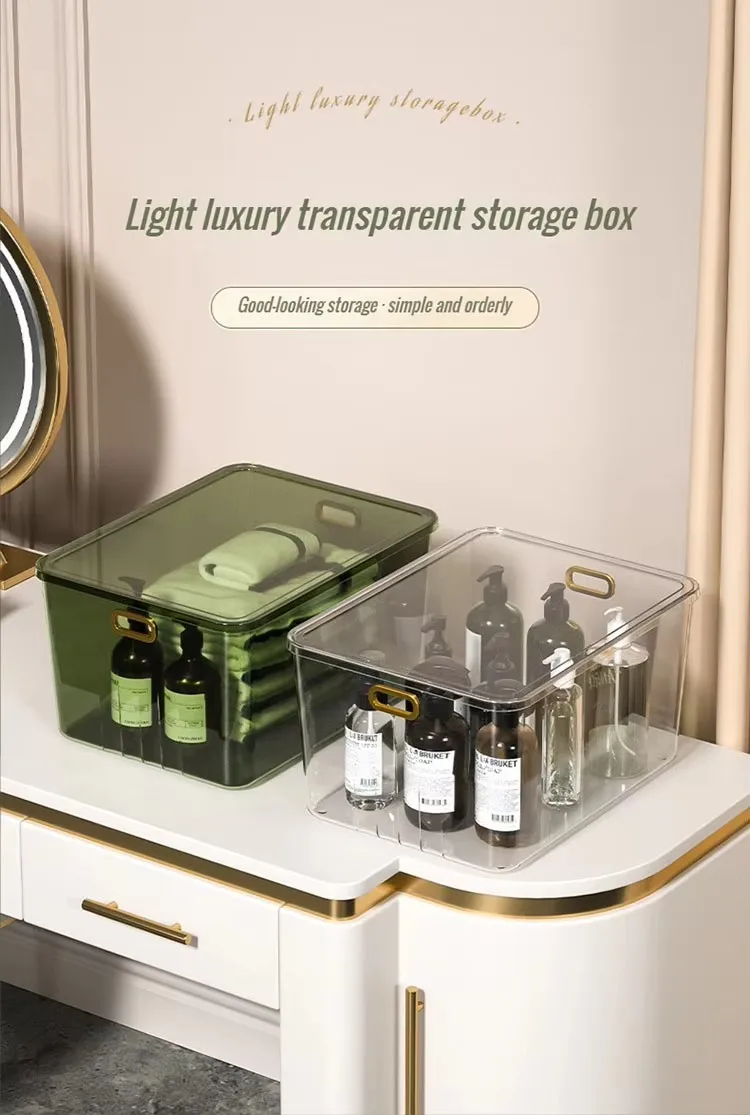 Desktop Office Multifunctional Stationery Organizer Acrylic Makeup Cosmetic Organizer Display details