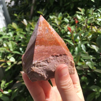 オーシャンジャスパー ピンク/レッド タワーセット 宝石用原石オーシャンジャスパー原石塔クリスタルラフストーン