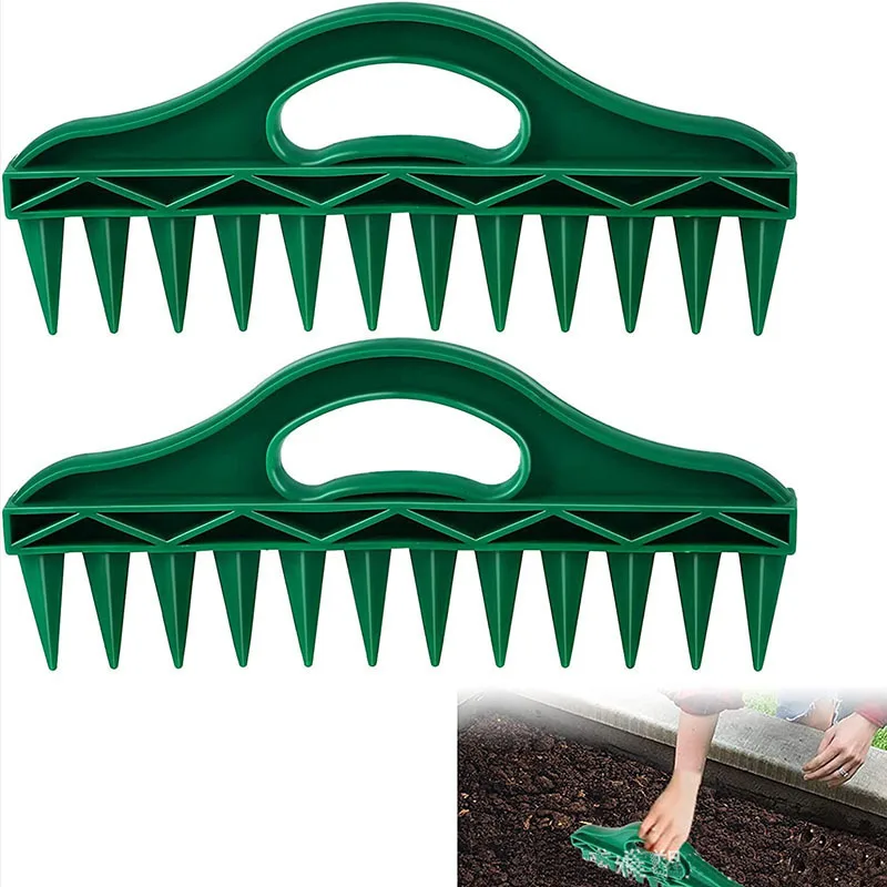 Handheld Gardening Seed Spacing Tools for Efficient Seeding Holes