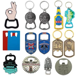 Изготовленный на заказ брелок, металлические открывалки, пивной штопор, улучшенный штопор