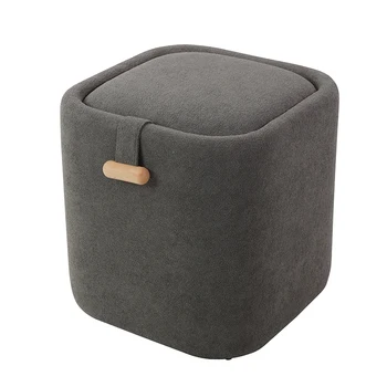 2025 Ottoman Custom Color Comfortable Style Pouf Ottoman Dressing Table Stool Home Furniture Modern