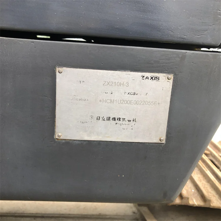 2021 Hitachi ZX210-3 Used Excavator 21 Ton with 110KW Power and Original Components