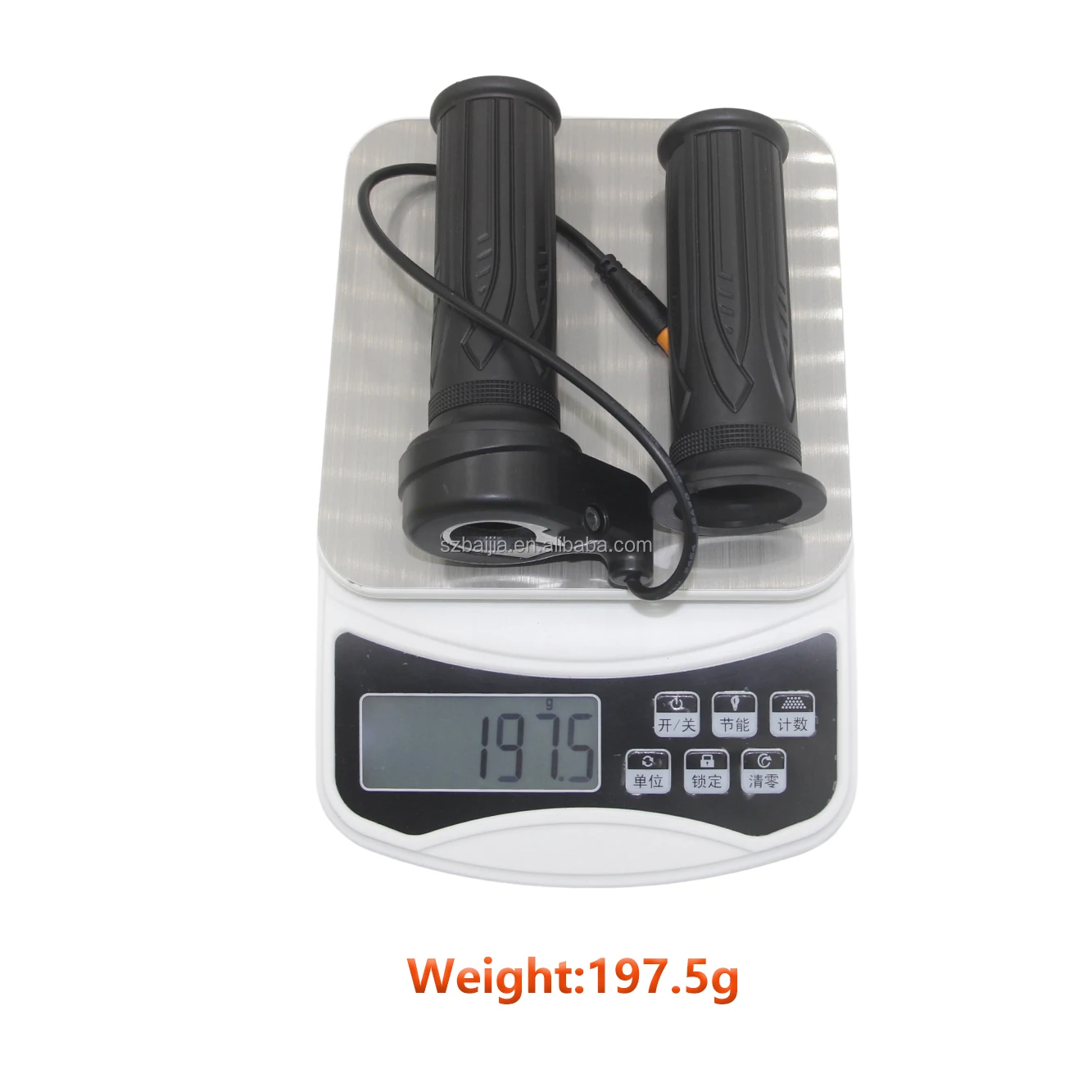 Waterproof Handle Electric Bicycle Twist Throttle Electric Parts for Ebike /fatBike Motorcycle Tricycle Hall Sensor Accelerator