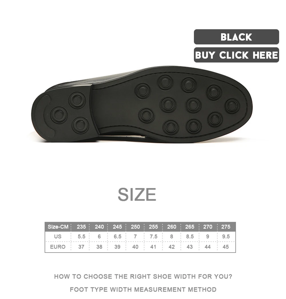 Elegant Luxury Men Shoes Loafers Slip On Men Open Shoes Double Mental Button Sapatos Para Hombre