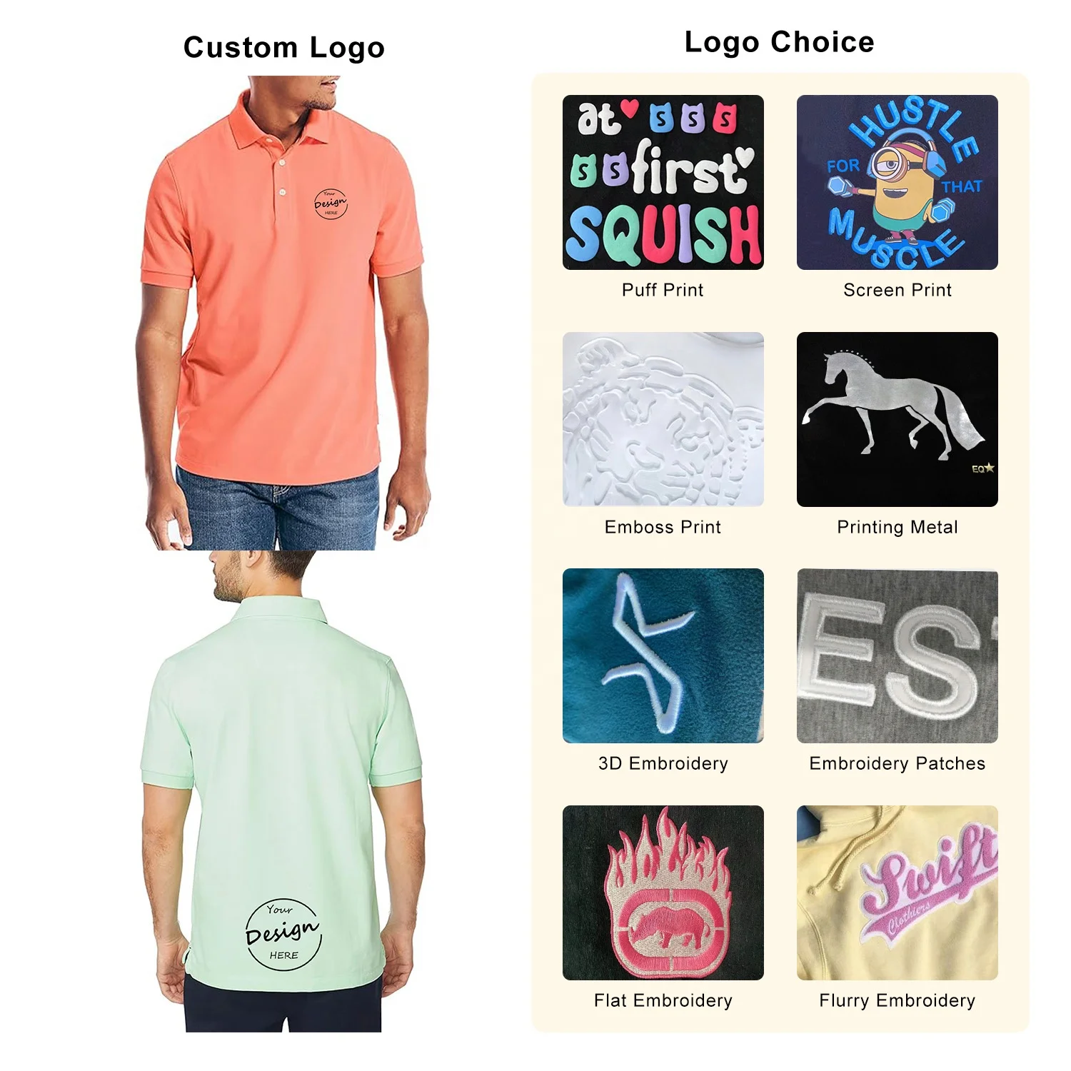 JL1107C Factory 180GSM Polo Shirt Cheap Plain Blank Printed Casual Wear Men’s Polo T Shirt Men Polo T Shirts