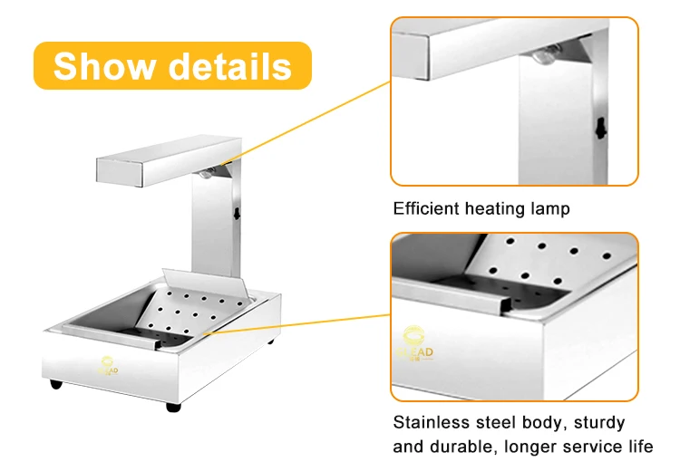 グリードチキンチップスウォーマーダンプステーションポテト