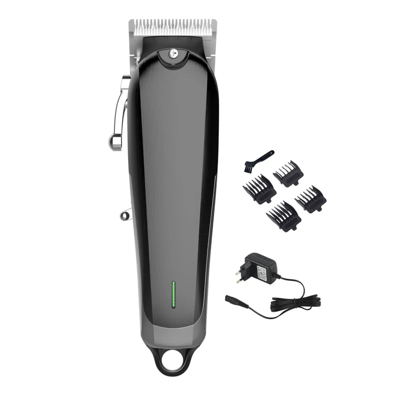 Metal Cordless Hair Cutting Kit With 2000mah Liion Battery Electric Pro Men's Hair Trimmer