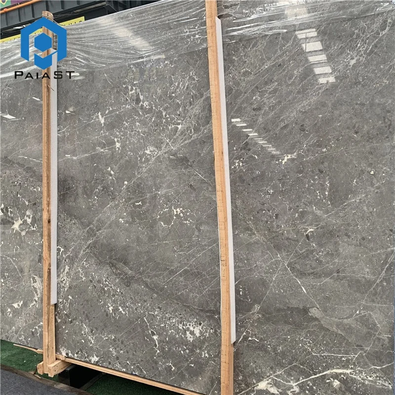 Factory Directly Promotion Price Grey Marble Tiles Used Interior Floor And Wall Decoration