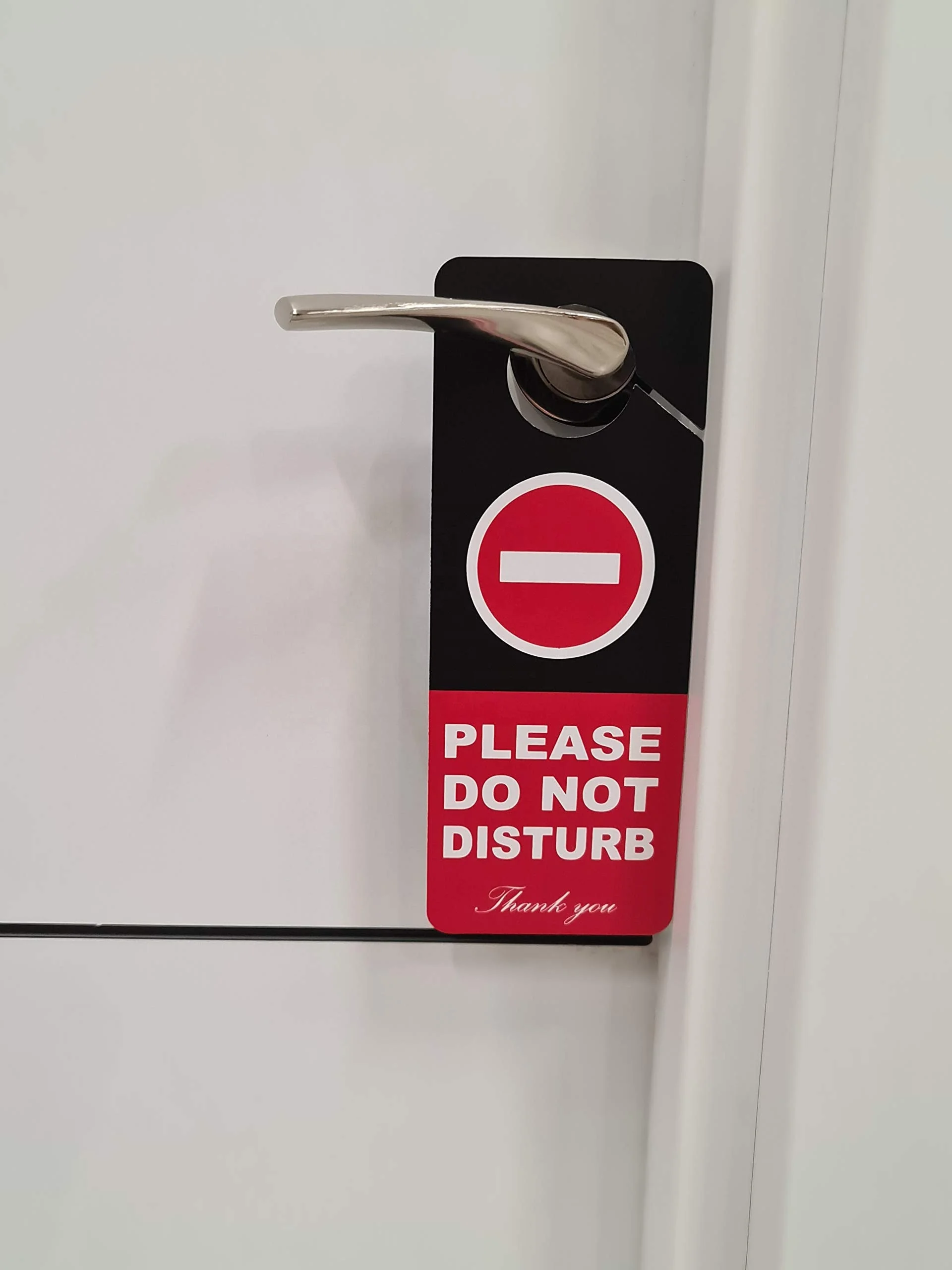 Cartelli Porta Do Not Disturb & Welcome - 2 Facce, Confezione Doppia, Per Uffici E Hotel - Foto 2