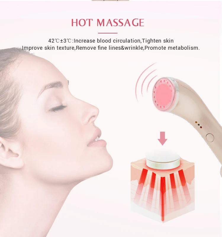 High Quality Face Lifting Device Infrared Red Light Therapy Beauty Salon Equipment Warming Face Care Beauty Product