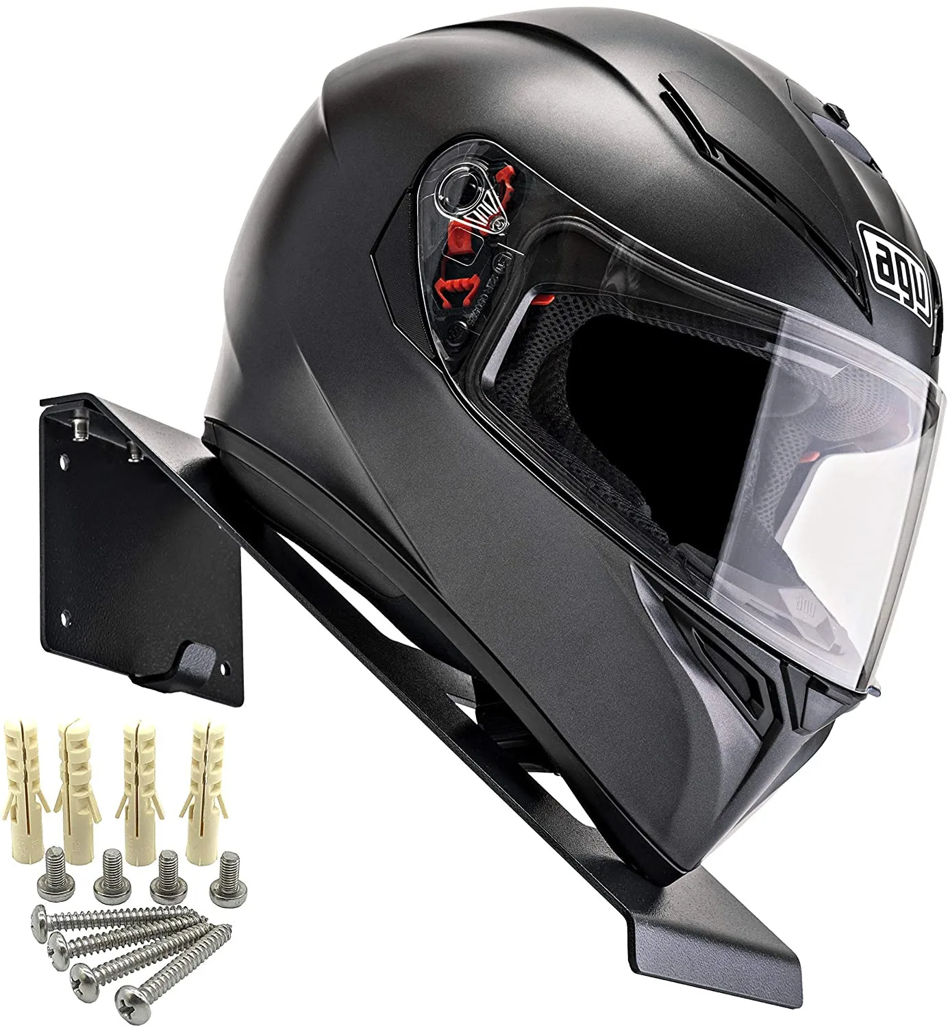 Helmet Hat Rack Shop Retail Thick Helmet Hats Sample Wall Metal Display Hook Bike ...