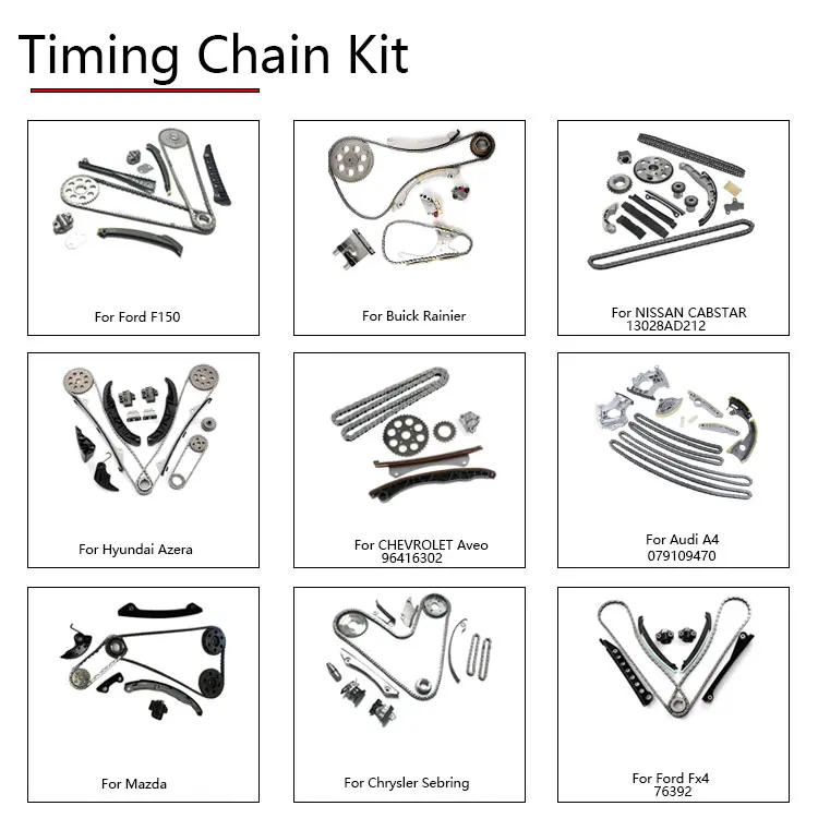Auto Engine Systems Timing Chain Kit &accessories for Nissan Toyota Mitsubishi Isuzu Honda Suzuki Mazda Ford Engine Timing Chain
