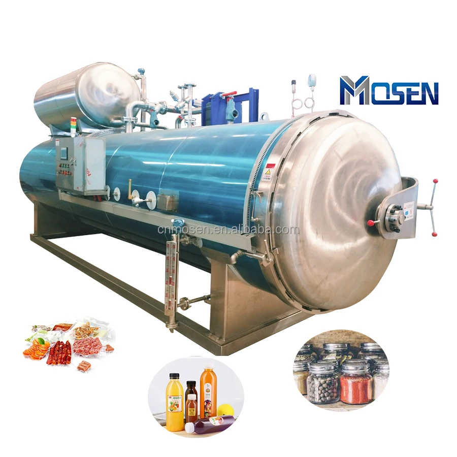 Mosen Water Spray Food Retort Machine